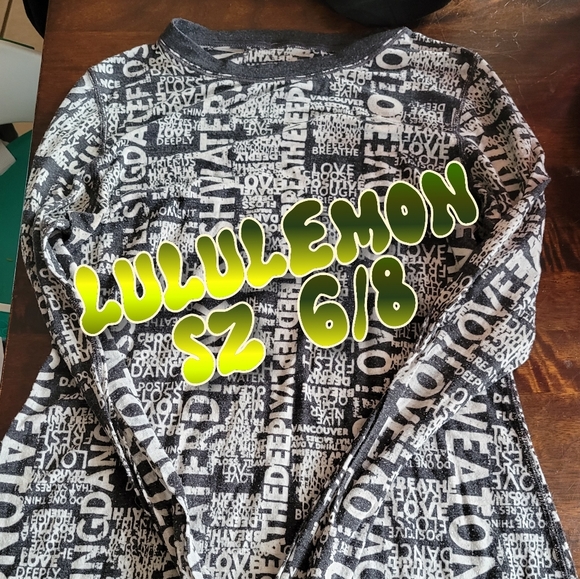 Lululemon Manifesto Long sleeve top - Picture 1 of 1